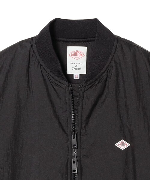 DANTON（ダントン）の「DANTON / メンズ インサレーション ボンバージャケット（ブルゾン・メンズ・ブラック・XL/L/M/S）」の5枚目の写真