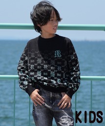 adamsJUGGLER（アダムスジャグラー）の「RTEGグラデーションO.E ニットキッズ（ニット/セーター）」