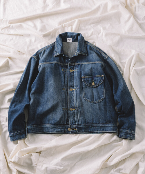 Lee（リー）の「Lee × FREAK'S STORE/リー 別注 COWBOY JACKET/カウボーイ デニムジャケット（デニムジャケット・メンズ・ネイビー/ダークネイビー・MEDIUM/LARGE）」の15枚目の写真