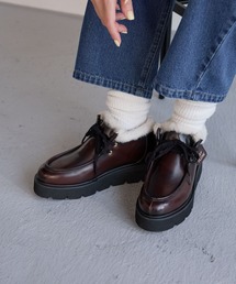 BAYFLOW | [撥水加工・抗菌消臭機能付き]ボアアンクルブーツ(ブーツ)