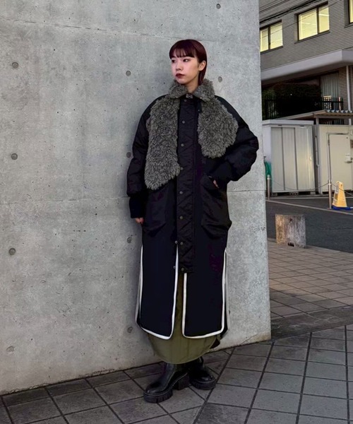 ジャケット・アウター UN3D. BIG BOA FLAP DOCKING CT / ビッグボアフラップドッキングコート