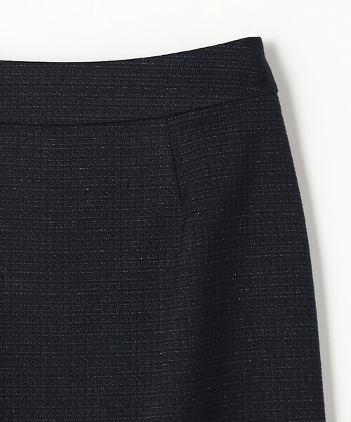 A DAY IN THE LIFE UNITED ARROWS(アデイインザライフユナイテッドアローズ)の「ラメ ツイードライク タイトスカート -セットアップ対応- <A DAY IN THE LIFE>(スカート・レディース・ネイビー・40/36/38)」の3枚目の写真