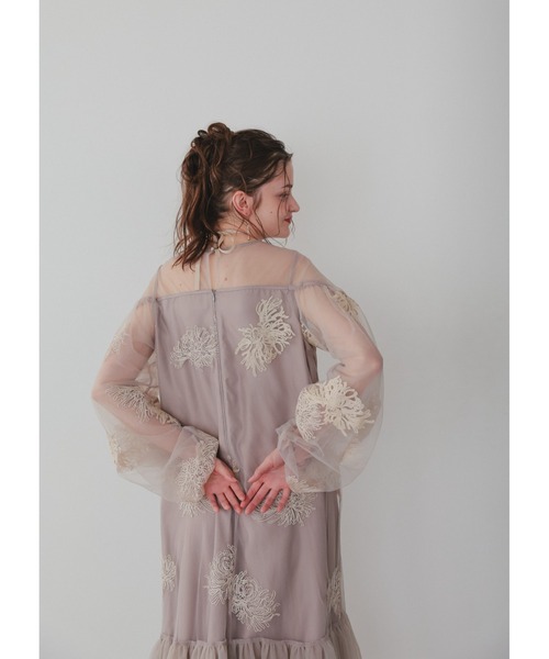 バルーンスリーブボリュームドレス（ドレス）｜Dorry Doll（ドリー