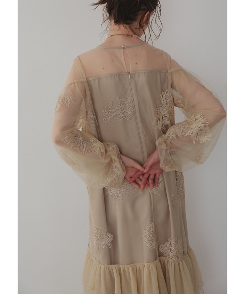 バルーンスリーブボリュームドレス（ドレス）｜Dorry Doll（ドリー