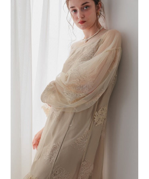 バルーンスリーブボリュームドレス（ドレス）｜Dorry Doll（ドリー