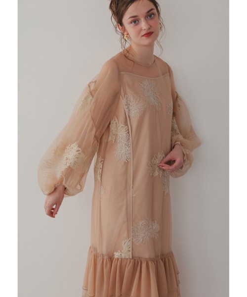 6★新品★ドリードール　バルーンスリーブボリュームドレス　サンプル品 バルーンスリーブボリュームドレス（ドレス）｜Dorry Doll（ドリー