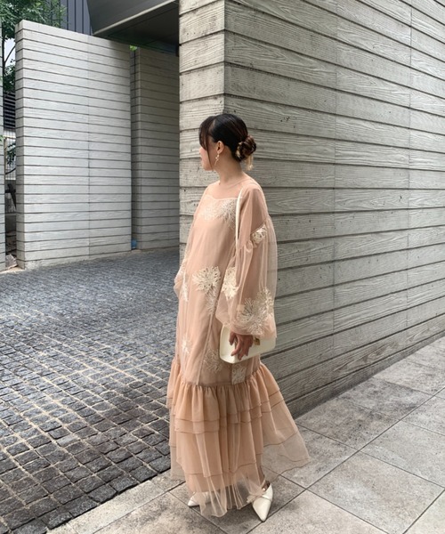 6★新品★ドリードール　バルーンスリーブボリュームドレス　サンプル品 バルーンスリーブボリュームドレス（ドレス）｜Dorry Doll（ドリー