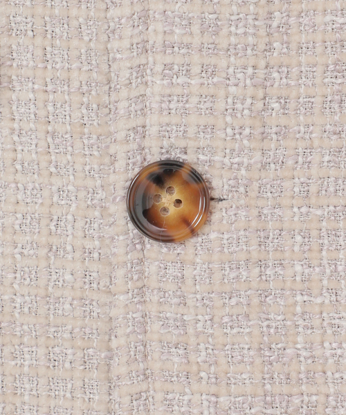 B.C STOCK（ベーセーストック）の「ツイードモール CPO シャツジャケット（シャツ/ブラウス・メンズ・ベージュ/レッド/ブラック・LARGE/MEDIUM）」の21枚目の写真