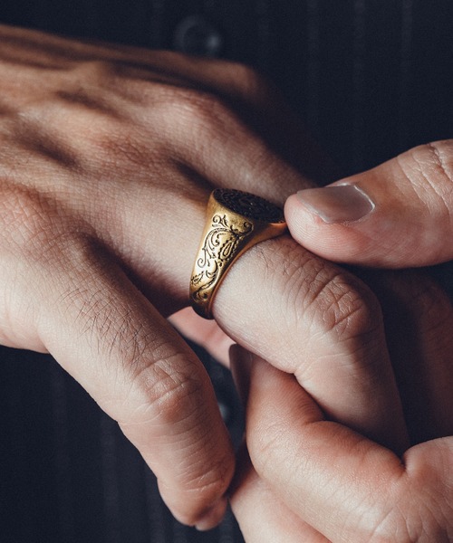 Subciety(サブサエティ)の「College ring(リング・メンズ・シルバー/ゴールド・15号/17号/19号/21号)」の10枚目の写真