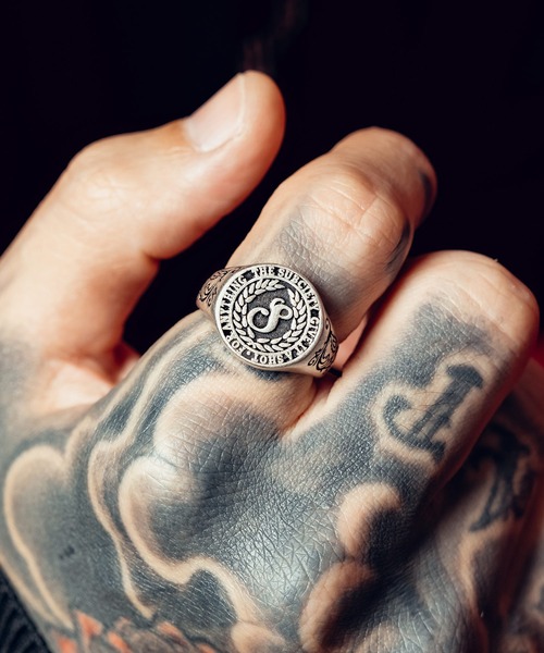 Subciety(サブサエティ)の「College ring(リング・メンズ・シルバー/ゴールド・15号/17号/19号/21号)」の20枚目の写真