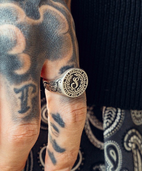 Subciety(サブサエティ)の「College ring(リング・メンズ・シルバー/ゴールド・15号/17号/19号/21号)」の22枚目の写真