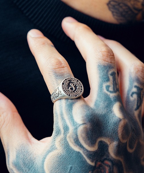 Subciety(サブサエティ)の「College ring(リング・メンズ・シルバー/ゴールド・17号/19号/15号/21号)」の22枚目の写真
