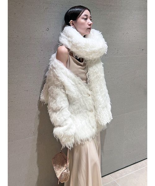 ファーロングマフラー（マフラー）｜SNIDEL（スナイデル）の