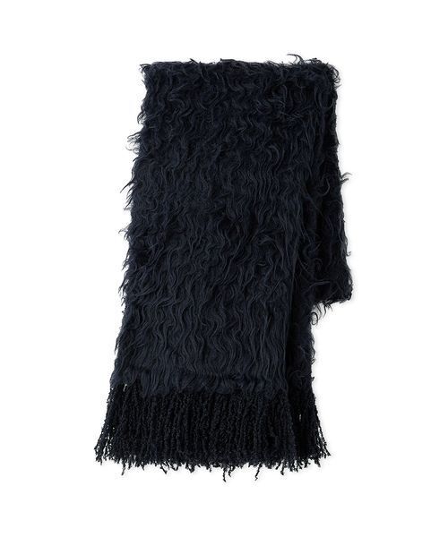 SNIDEL（スナイデル）の「ファーロングマフラー（マフラー・レディース・アイボリー/ライトピンク/ネイビー・F）」の20枚目の写真