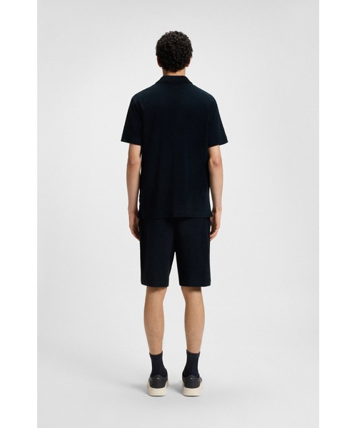 BOSS(ボス)の「レギュラーフィットシャツ コットンタオル(ポロシャツ・メンズ・ダークブルー/ダークグリーン・L/XL/XXXL/XS/XXL/M/S)」の4枚目の写真