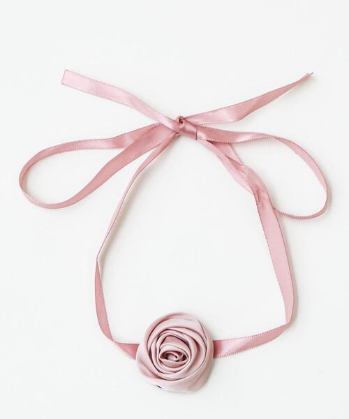 WEGO（ウィゴー）の「WEGO/ローズリボンチョーカー（チョーカー・レディース・ピンク/ホワイト/ブラック・FREE）」の8枚目の写真