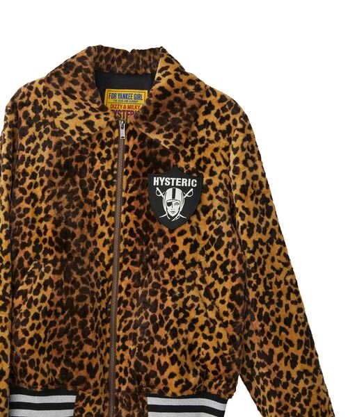 HYSTERIC GLAMOUR（ヒステリックグラマー）の「WOMAN PIRATE PATCHワッペン ブルゾン（ブルゾン・レディース・ブラック/ブラウン系その他・FREE）」の4枚目の写真