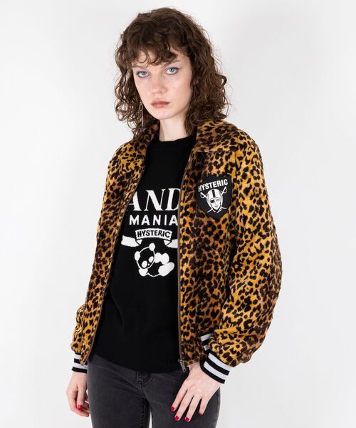 HYSTERIC GLAMOUR（ヒステリックグラマー）の「WOMAN PIRATE PATCHワッペン ブルゾン（ブルゾン・レディース・ブラック/ブラウン系その他・FREE）」の5枚目の写真