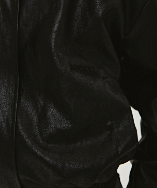 NICK&NICOLE(ニックアンドニコール)の「NICOLE FUR LEATHER MUSTANG_BLACK(ムートンコート・レディース・その他・FREE)」の2枚目の写真