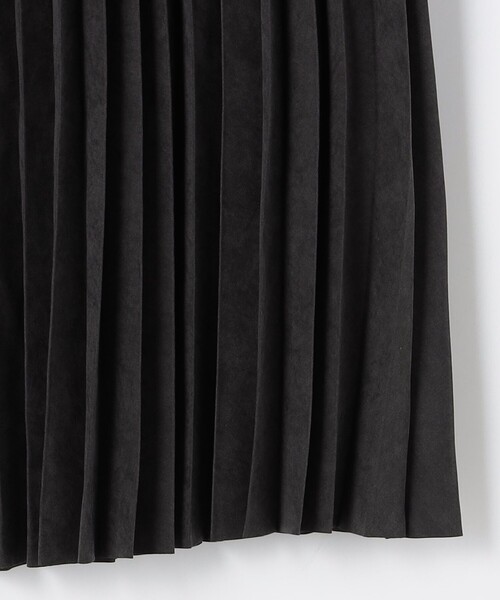 MICO COULIER(ミコクリエ)の「ピーチアコーディオンプリーツスカート(スカート・レディース・ブラウン/チャコールグレー・38/36)」の6枚目の写真