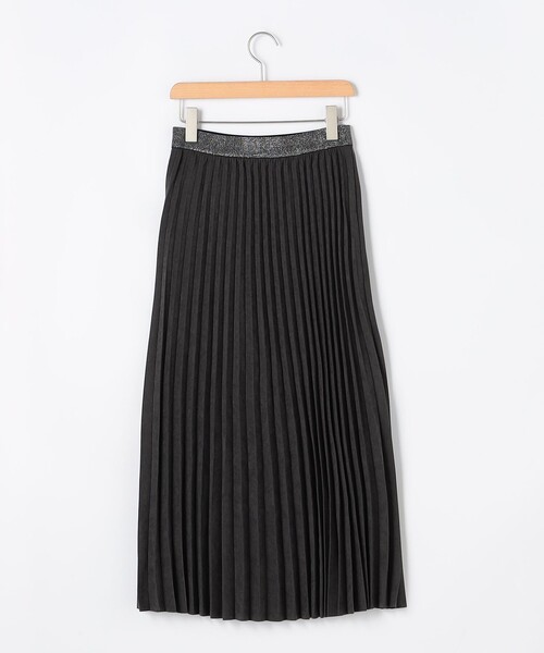 MICO COULIER(ミコクリエ)の「ピーチアコーディオンプリーツスカート(スカート・レディース・ブラウン/チャコールグレー・38/36)」の4枚目の写真