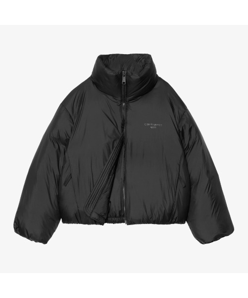 Carhartt WIP(カーハートダブリューアイピー)の「Carhartt WIP W' DEMI JACKET(カーハートワークインプログレス ウィメンズ デミ ジャケット)(ダウンジャケット/コート・レディース・ブラック・X-SMALL)」の4枚目の写真