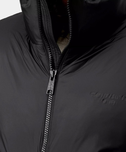 Carhartt WIP(カーハートダブリューアイピー)の「Carhartt WIP W' DEMI JACKET(カーハートワークインプログレス ウィメンズ デミ ジャケット)(ダウンジャケット/コート・レディース・ブラック・X-SMALL)」の7枚目の写真