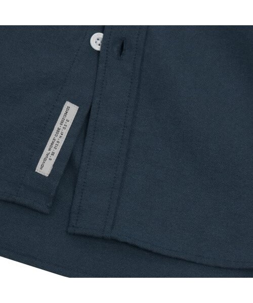F.ILLUMINATE(フィルミネイト)の「CITYBOY BIG OVER OXFORD HALF SLEEVE SHIRT - NAVY(シャツ/ブラウス・レディース・その他・MEDIUM)」の4枚目の写真