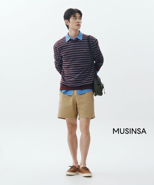 MUSINSA STANDARD（ムシンサスタンダード）の「リラックスドウォッシュドポプリンシャツ[ダスティブルー]（シャツ/ブラウス・メンズ・その他・X-LARGE/XX-LARGE/SMALL/MEDIUM/LARGE）」の11枚目の写真