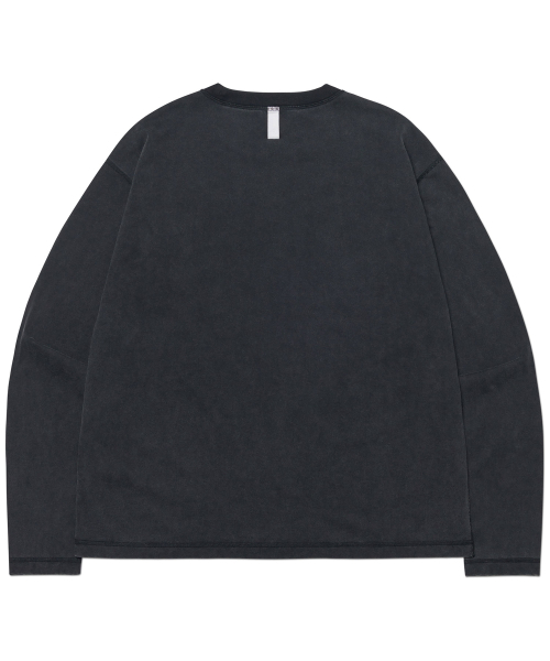 NOMANUAL(NOMANUAL)の「BEHEMOTH LONG SLEEVE TEE - WASHED BLACK(Tシャツ/カットソー・レディース・その他・MEDIUM/LARGE/X-LARGE)」の2枚目の写真
