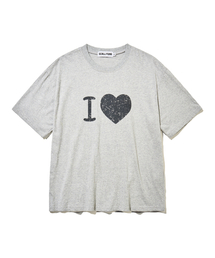 SCALLYWAG | アイラブクロップTシャツ[グレー](Tシャツ/カットソー)