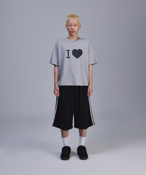 SCALLYWAG（スカリーワグ）の「アイラブクロップTシャツ[グレー]（Tシャツ/カットソー・レディース・その他・LARGE/SMALL/MEDIUM）」の11枚目の写真