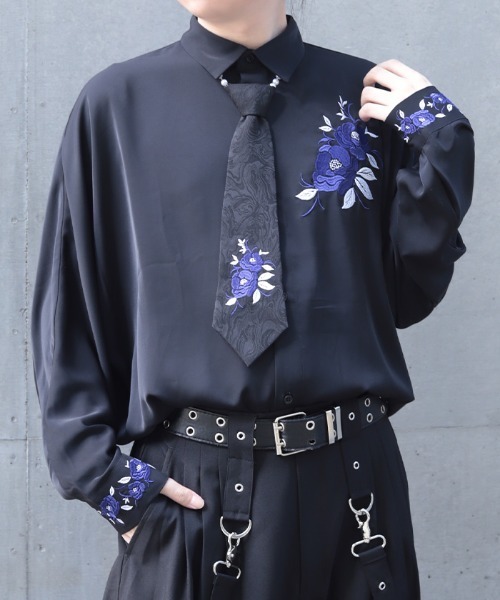 椿刺繍シャツ（シャツ/ブラウス）｜REZEN（リゼン）のファッション通販