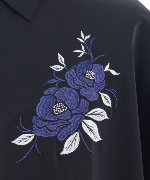 セール】椿刺繍シャツ（シャツ/ブラウス）｜REZEN（リゼン）の