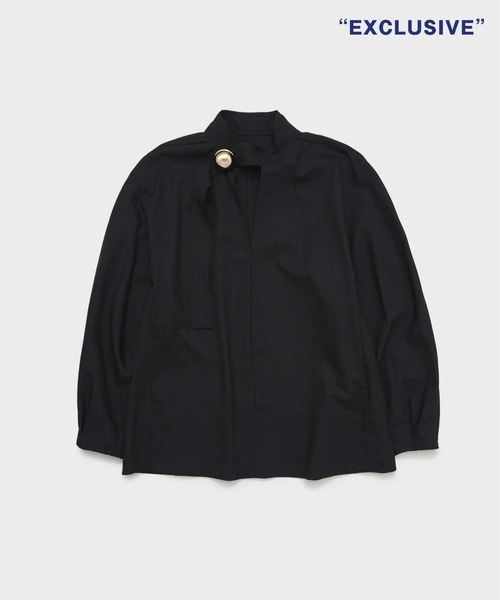 HARUNOBUMURATA/ハルノブムラタ】別注 HEPBURN/ウールボタンシャツ