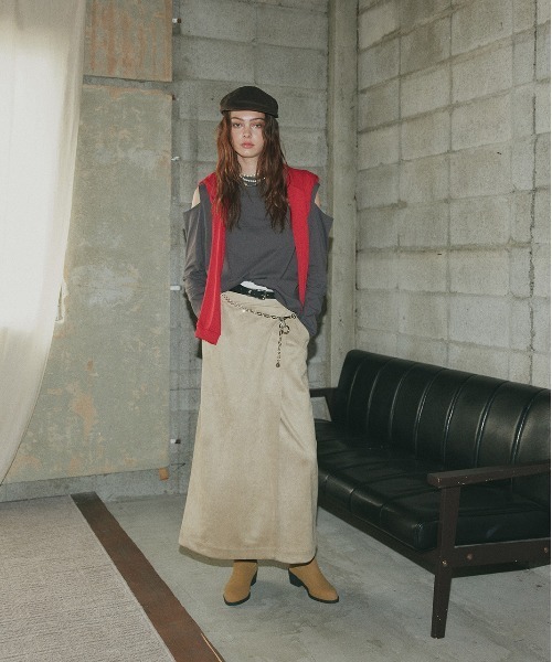 ad thie(アドティエ)の「スエード ショートブーツ(ブーツ・レディース・キャメル/ベージュ/ブラック・MEDIUM/LARGE)」の18枚目の写真