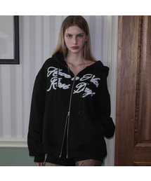 ROSEFRANTZ（ロゼフランツ）の「Spread Hood Zip-up [Black]（パーカー）」