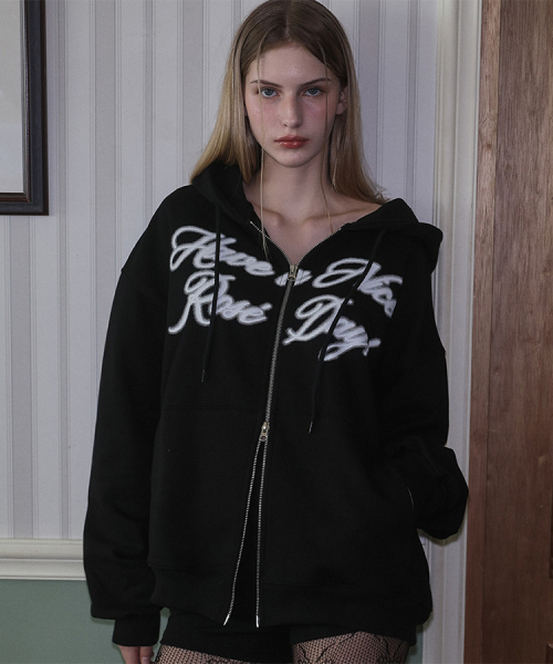 First 個人ブランド momento パーカー Spread Hood Zip-up [Black]（パーカー）｜ROSEFRANTZ（ロゼフランツ