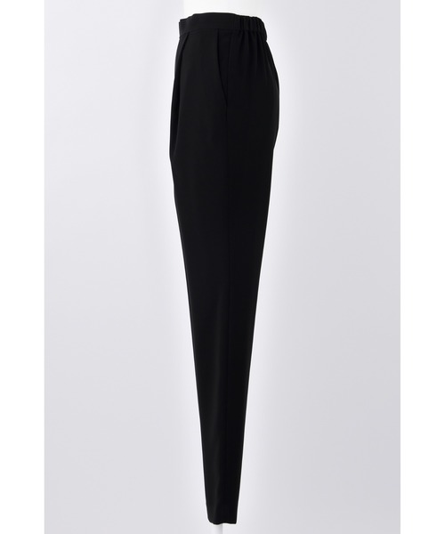 ENFOLD（エンフォルド）の「PEツイル ゴムジョッパーズ（スラックス・レディース・ブラック/ダークネイビー・38）」の8枚目の写真