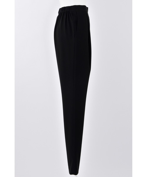 ENFOLD（エンフォルド）の「PEツイル ゴムジョッパーズ（スラックス・レディース・ブラック/ダークネイビー・38）」の6枚目の写真