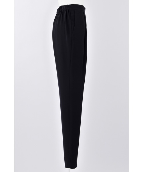 ENFOLD（エンフォルド）の「PEツイル ゴムジョッパーズ（スラックス・レディース・ブラック/ダークネイビー・38）」の3枚目の写真