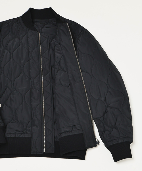 EDIFICE（エディフィス）の「E.WLTAS キルトジャケット（その他アウター・メンズ・ブラック・46/48）」の4枚目の写真