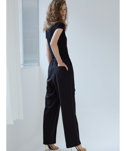 GRIDAJ（クリダジェイ）の「ピンタックスリムパンツ[ブラック]（その他パンツ・レディース・ブラック・SMALL/MEDIUM）」の4枚目の写真