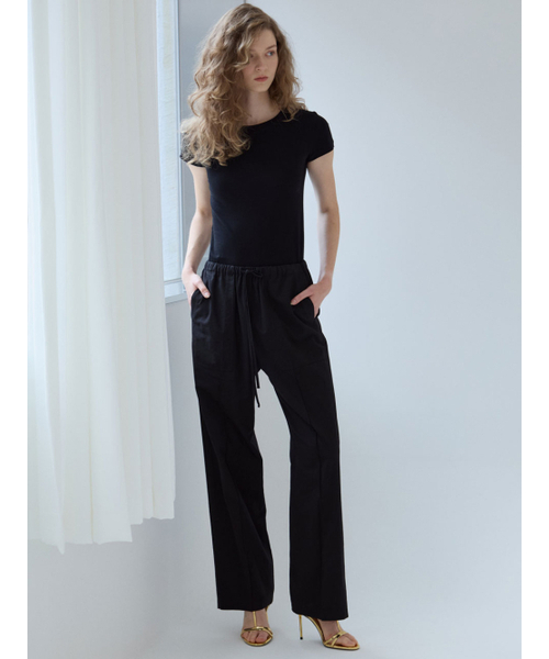 GRIDAJ（クリダジェイ）の「ピンタックスリムパンツ[ブラック]（その他パンツ・レディース・ブラック・SMALL/MEDIUM）」の5枚目の写真
