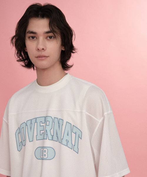 COVERNAT（カバーナット）の「アーチメッシュTシャツ ホワイト（Tシャツ/カットソー・レディース・その他・SMALL/MEDIUM/LARGE/X-LARGE）」の5枚目の写真