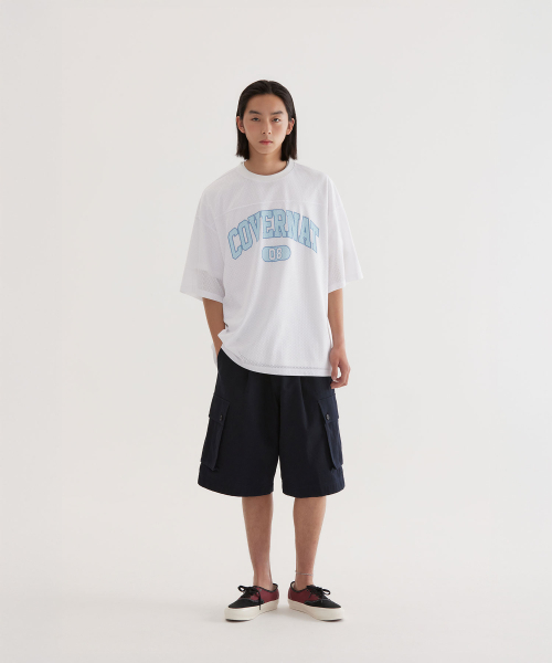 COVERNAT（カバーナット）の「アーチメッシュTシャツ ホワイト（Tシャツ/カットソー・レディース・その他・SMALL/MEDIUM/LARGE/X-LARGE）」の6枚目の写真