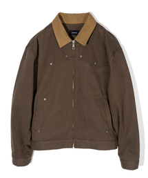 MASSNOUN（マスノウン）の「ウェスタンピーチワークジャンパー MFFPD003-BR（デニムジャケット）」