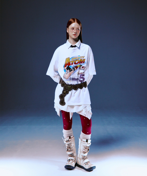 MAINBOOTH（メインブース）の「[アトム] スピードTシャツ(ホワイト)（Tシャツ/カットソー・レディース・その他・2/3）」の5枚目の写真