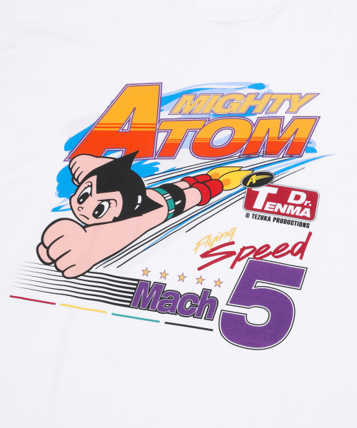 MAINBOOTH（メインブース）の「[アトム] スピードTシャツ(ホワイト)（Tシャツ/カットソー・レディース・その他・2/3）」の13枚目の写真