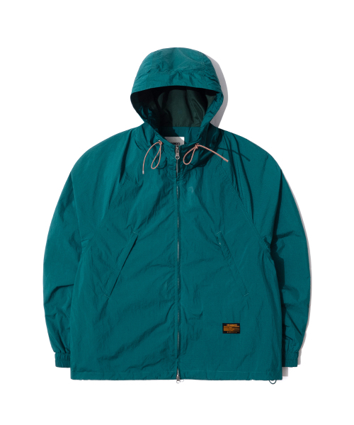 QT8 GARMENTS(キューティーエイトガーメント)の「LB Nostalgia Windbreaker (Green)(ナイロンジャケット・レディース・その他・MEDIUM/LARGE/X-LARGE)」の2枚目の写真